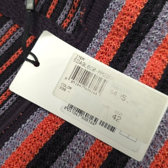 M MISSONI Multicolored Knit Sleeveless Tank Top - Picture 11 of 13